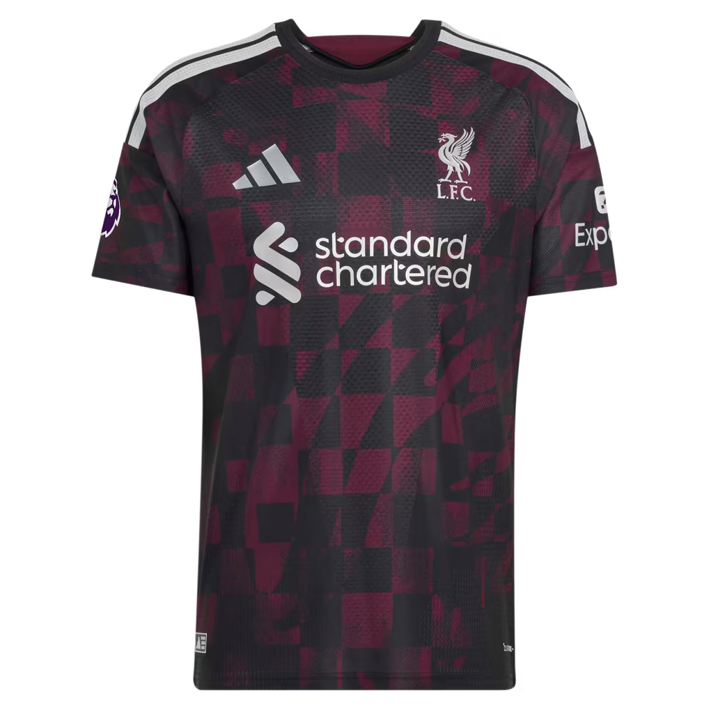 Liverpool Jerseys Teams 2026/27 Third On-Field Authentic Custom Jersey - Black