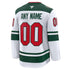 Jerseys Teams Fanatics Minnesota Wild Away Custom Jersey - White