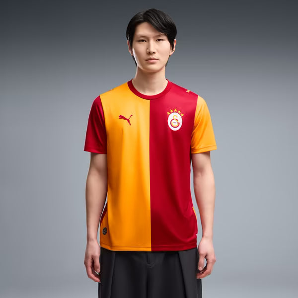 Galatasaray Puma 2026/27 Home Replica Jersey - Dark Red/Orange