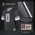 Oklahoma Sooners GameDay Greats Unisex Lightweight Collegiate Baseball Americana Fashion Jersey - White