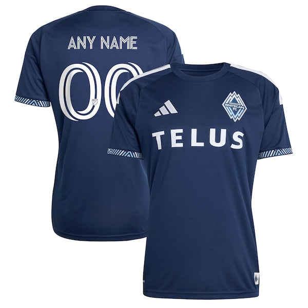 Adidas Vancouver Whitecaps FC 2026 The Coastal Jersey Replica Custom Deep Sea Blue