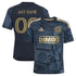 Customized Philadelphia Union Youth 2026 1776 Kit Replica Custom Jersey Navy