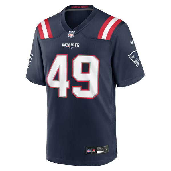 Chad Muma New England Patriots Nike Team Game Jersey - Navy