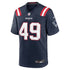 Chad Muma New England Patriots Nike Team Game Jersey - Navy