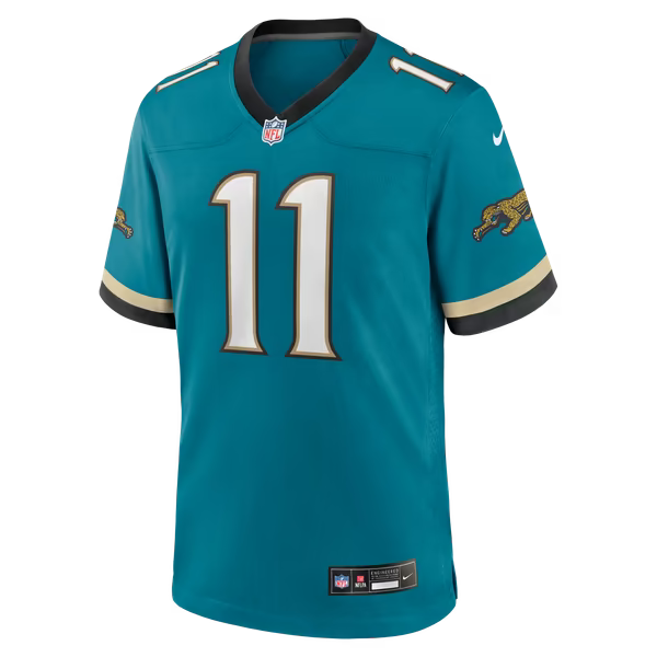 Parker Washington Jacksonville Jaguars Nike Alternate Prowler Throwback Game Jersey - Teal