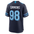 Jeffery Simmons Tennessee Titans Nike 2026 Rivalries Collection Game Jersey - Navy