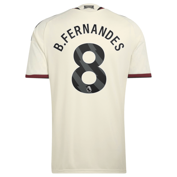 Bruno Fernandes Manchester United Jerseys Teams 2026/27 Third Replica Jersey - Cream