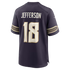 Justin Jefferson Minnesota Vikings Nike 2026 Rivalries Collection Game Jersey - Purple