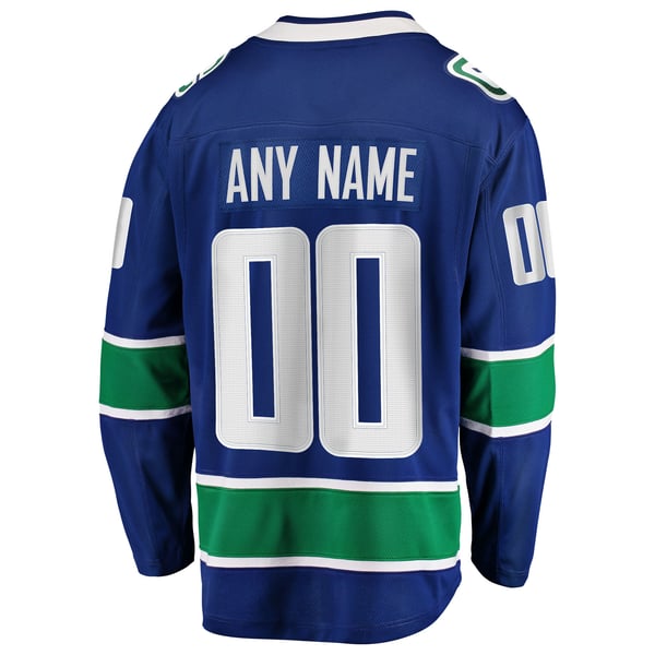 Jerseys Teams Vancouver Canucks Fanatics Breakaway Home Jersey - Blue