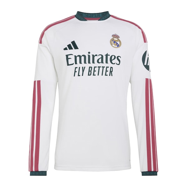 Jerseys Teams Real Madrid 2026/27 Home Replica Long Sleeve Jersey White