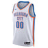 Jerseys Teams Nike Unisex Oklahoma City Thunder Swingman Custom Jersey White