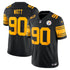 T.J. Watt Pittsburgh Steelers Jerseys Teams Alternate Vapor F.U.S.E. Stitched Limited Jersey - Black
