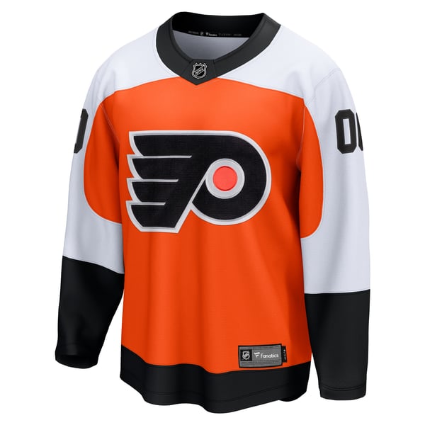 Jerseys Teams Philadelphia Flyers Fanatics Home Breakaway Custom Jersey Orange