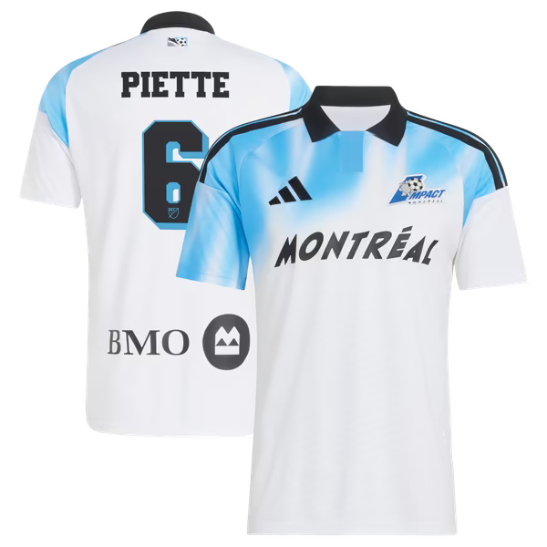 Samuel Piette CF Montreal adidas 2026 Archive Replica Jersey - White