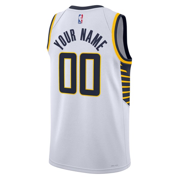 Jerseys Teams Nike Unisex Indiana Pacers Swingman Custom Jersey Association