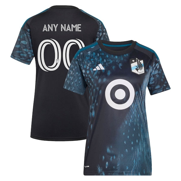 Customized Minnesota United FC 2026 The Decade Kit Replica Custom Jersey Black