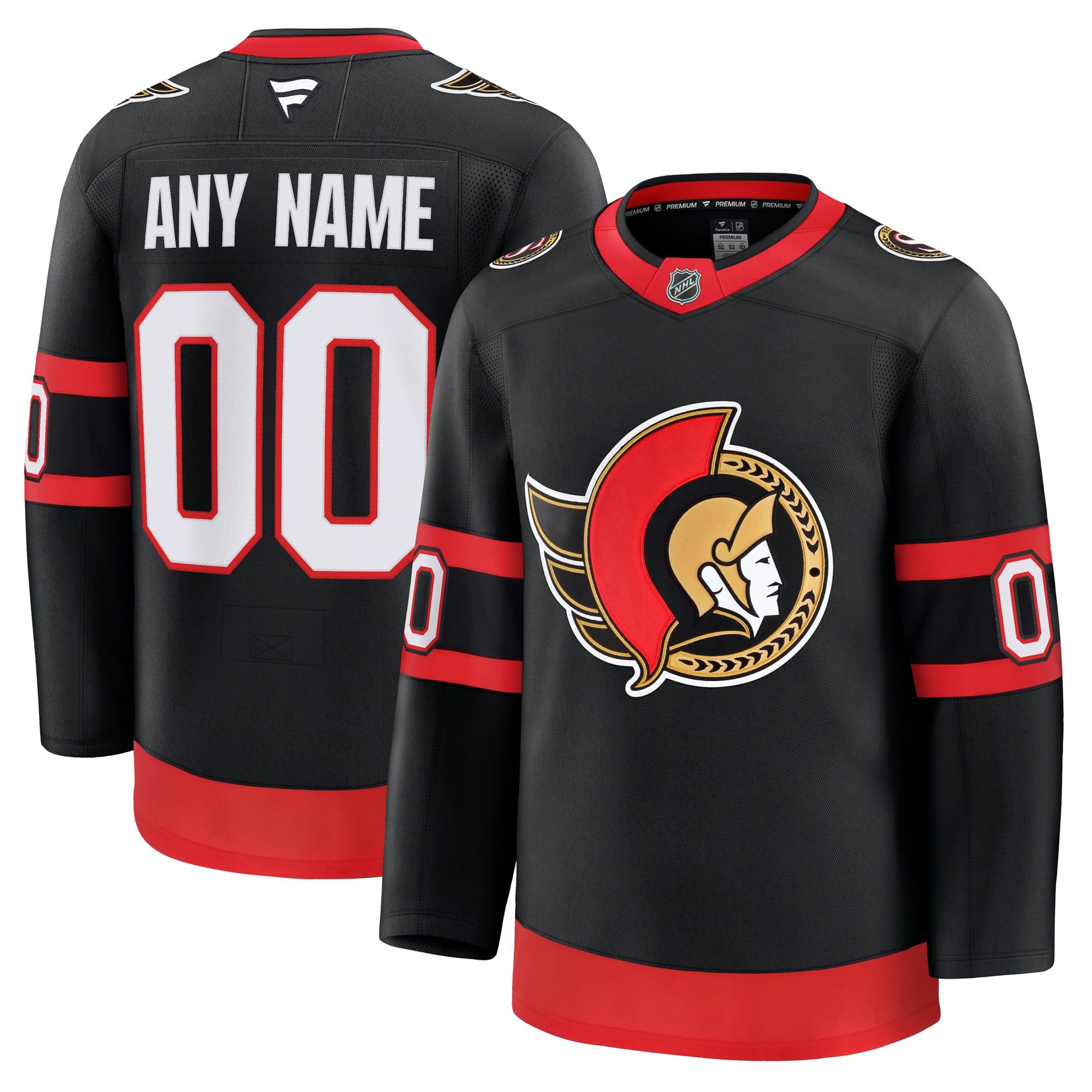 Jerseys Teams Fanatics Ottawa Senators Home Premium Custom Jersey
