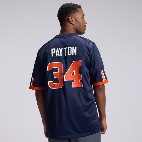 Walter Payton Chicago Bears Jerseys Teams 2026 Rivalries Collection Game Jersey - Navy