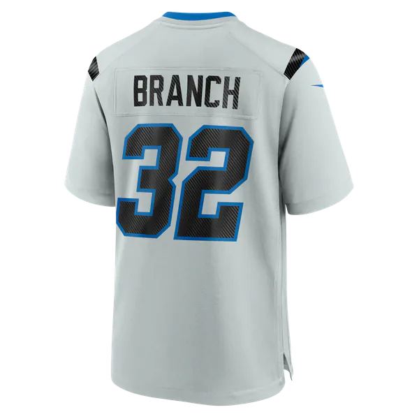 Brian Branch Detroit Lions Nike 2026 Rivalries Collection Game Jersey - Silver