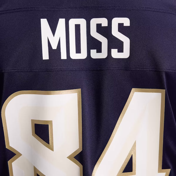 Randy Moss Minnesota Vikings Jerseys Teams 2026 Rivalries Collection Game Jersey - Purple