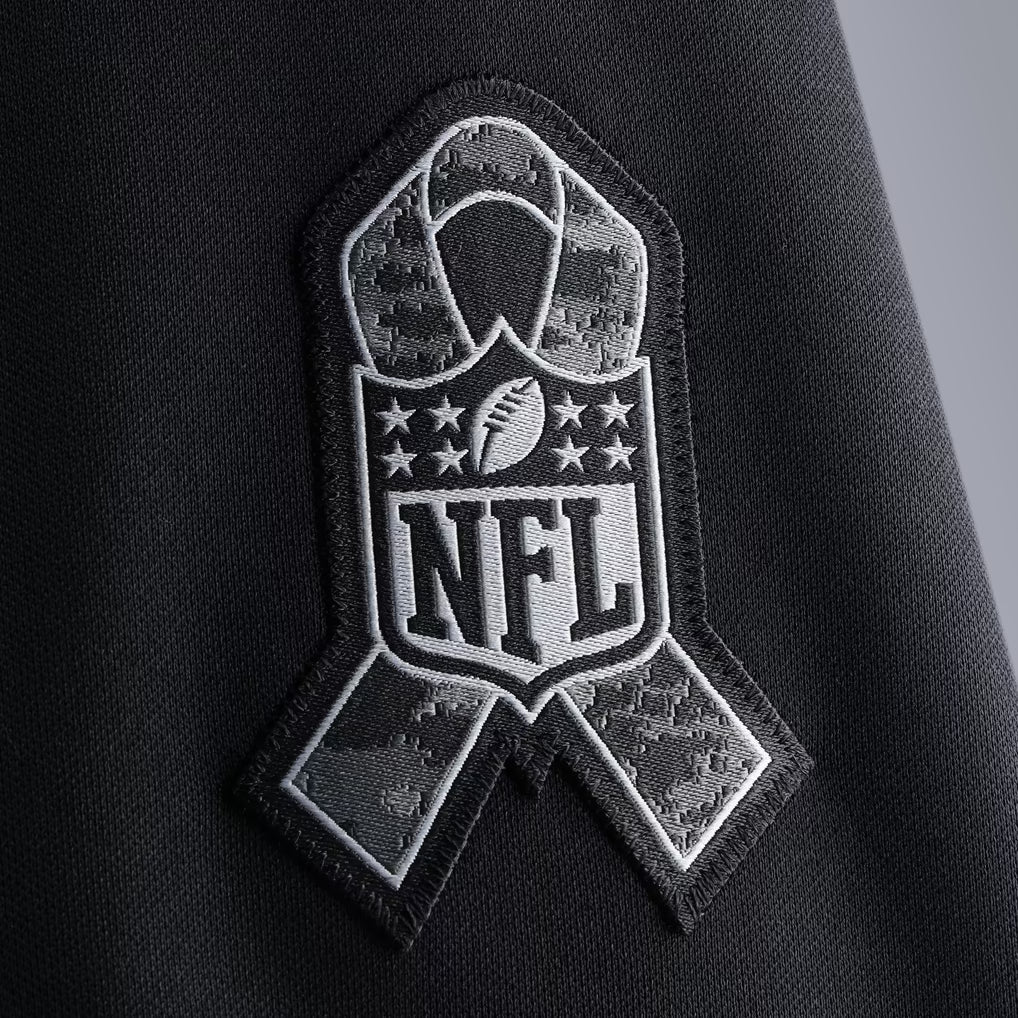 Justin Jefferson Minnesota Vikings Jerseys Teams 2026 Salute to Service Stitched Limited Jersey - Black
