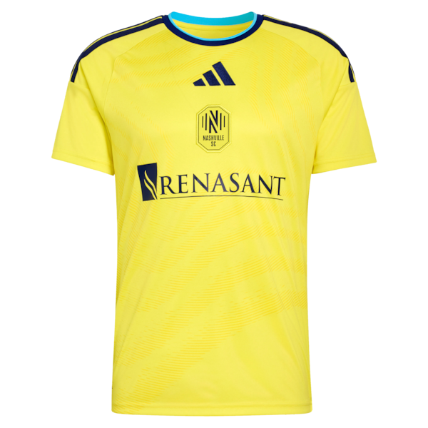 Customized Cristian Espinoza Nashville SC 2026 The Reverb Kit Replica Custom Jersey Yellow