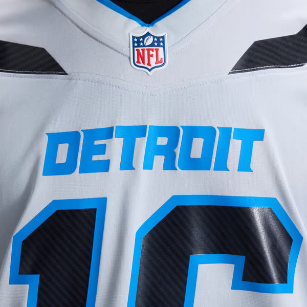 Jared Goff Detroit Lions Nike 2026 Rivalries Collection Game Jersey - Silver