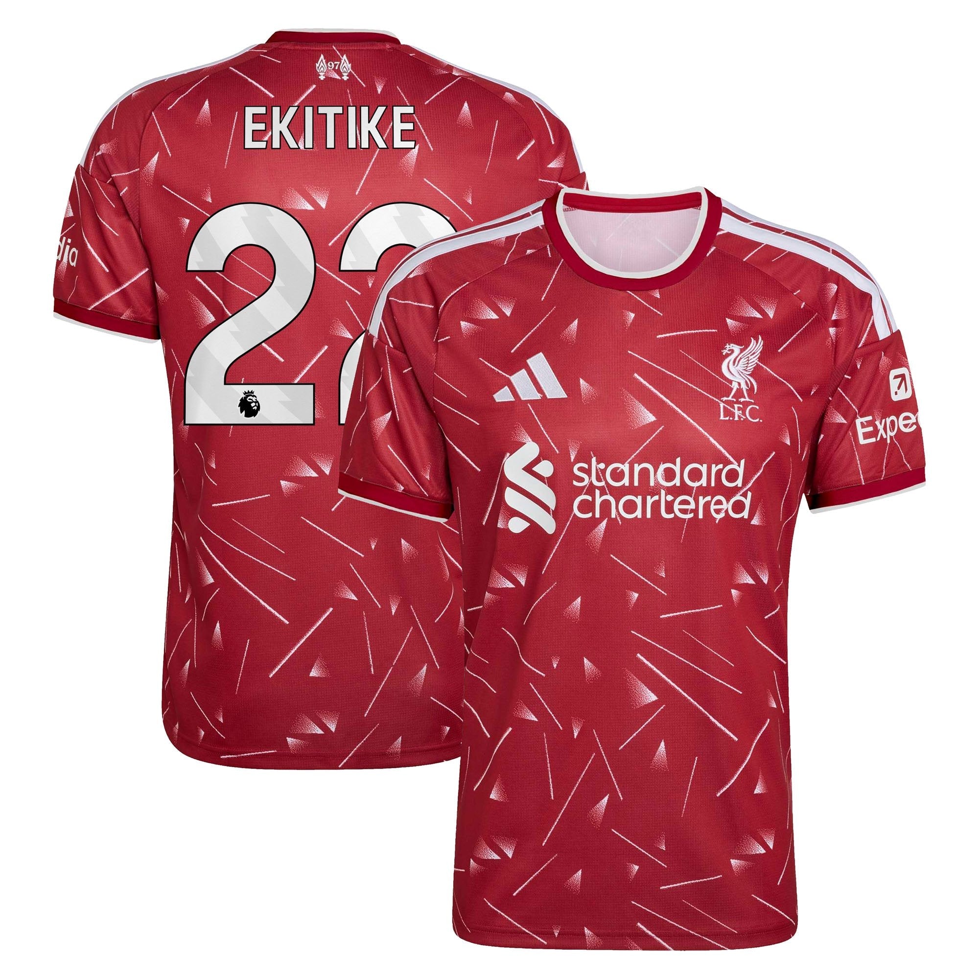 Hugo Ekitike Liverpool Jerseys Teams 2026/27 Away Replica Jersey - White