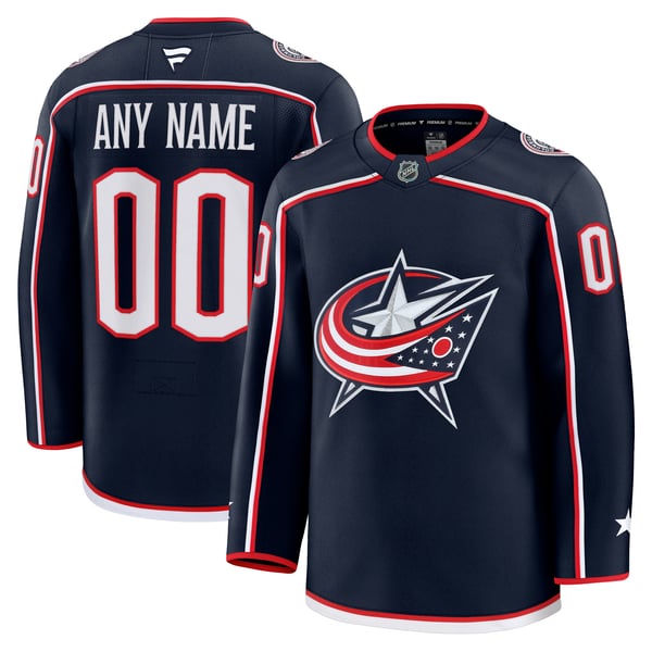 Jerseys Teams Columbus Blue Jackets Fanatics Home Premium Jersey Navy