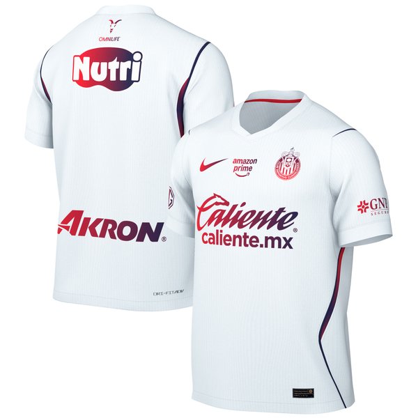 Chivas Jerseys Teams 2026/27 Away Match Authentic Jersey - White