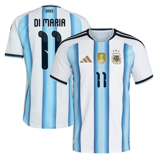 Adidas Angel Di Maria Argentina National Team 2026 Home Authentic Jersey White