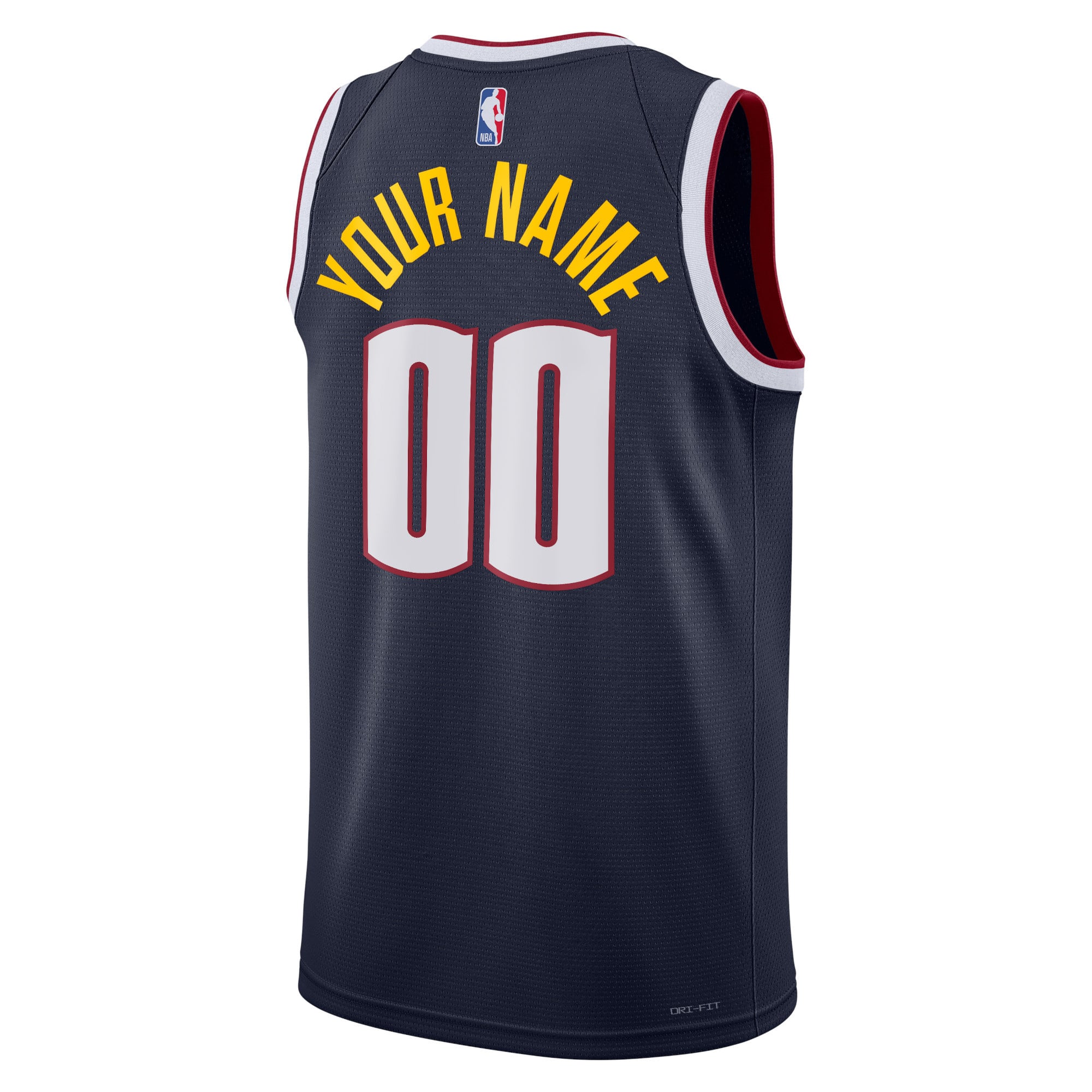 Jerseys Teams Nike Unisex Denver Nuggets Swingman Navy Custom Jersey
