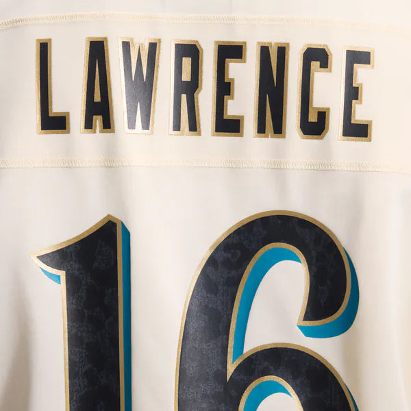 Trevor Lawrence Jacksonville Jaguars Jerseys Teams 2026 Rivalries Collection Game Jersey - Natural
