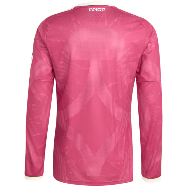 Real Madrid Jerseys Teams 2026/27 Third Replica Long Sleeve Jersey - Pink