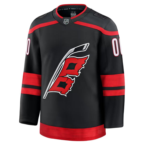 Jerseys Teams Carolina Hurricanes Fanatics Home Custom Jersey - Black
