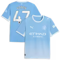 Phil Foden Manchester City Jerseys Teams 2026/27 Third Replica Jersey - White