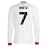 Florian Wirtz Liverpool Jerseys Teams 2026/27 Away Replica Long Sleeve Jersey - White