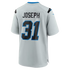 Kerby Joseph Detroit Lions Nike 2026 Rivalries Collection Game Jersey - Silver