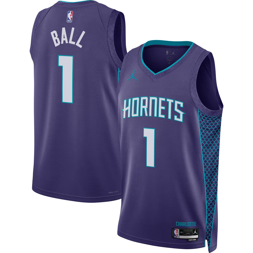 Jerseys Teams Unisex LaMelo Ball Charlotte Hornets Jordan Jersey
