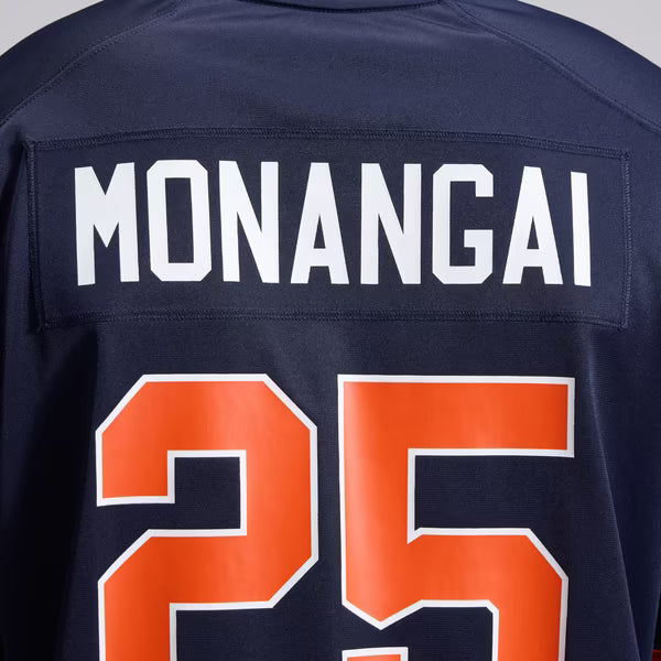 Kyle Monangai Chicago Bears Nike 2026 Rivalries Collection Game Jersey - Navy