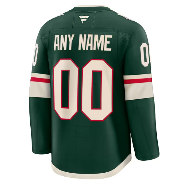 Jerseys Teams Fanatics Minnesota Wild Home Premium Jersey Green