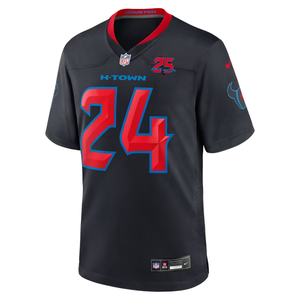 Derek Stingley Jr. Houston Texans Nike Alternate 2 25th Season Game Jersey - Navy