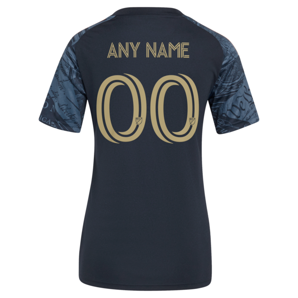 Customized Philadelphia Union Women's 2026 1776 Kit Replica Custom Jersey Navy