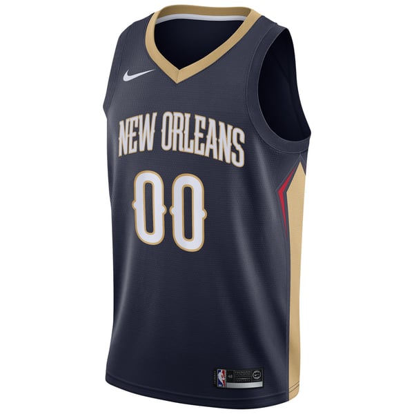 Jerseys Teams New Orleans Pelicans Nike Swingman Custom Jersey Navy - Icon Edition