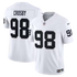 Maxx Crosby Las Vegas Raiders Nike Vapor F.U.S.E. Stitched Limited Jersey - White