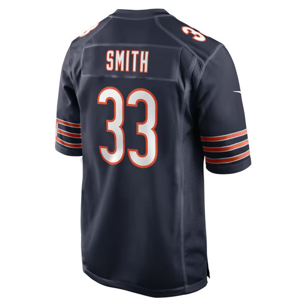 Keidron Smith Chicago Bears Jerseys Teams Team Game Jersey - Navy