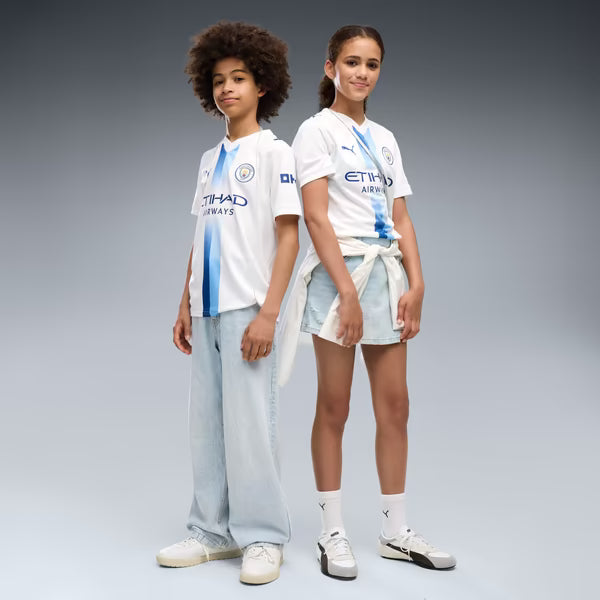 Manchester City Jerseys Teams Youth 2026/27 Third Replica Jersey - White