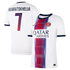 Khvicha Kvaratskhelia Paris Saint-Germain Jerseys Teams 2026/27 Away Match Authentic Jersey - White