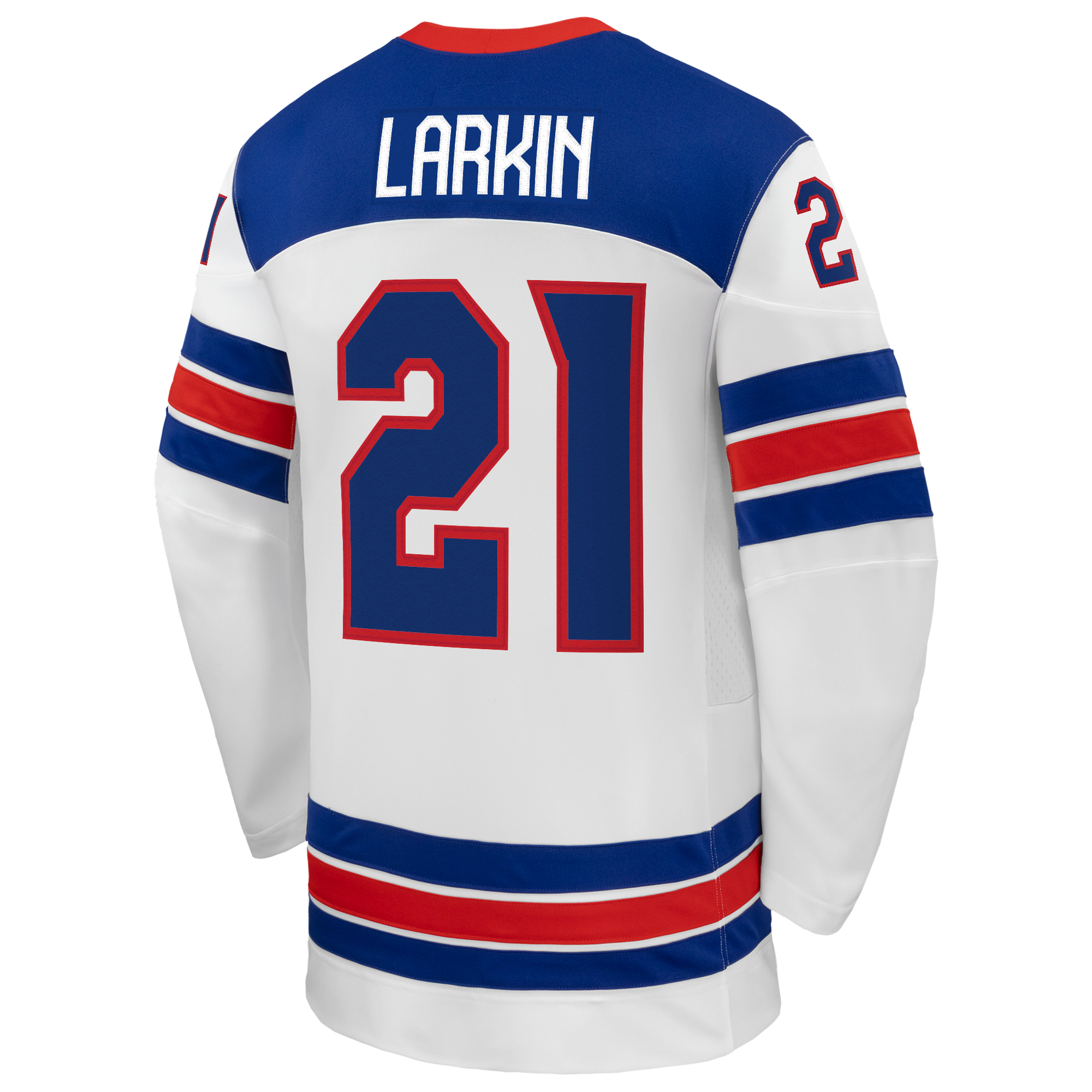Jerseys Teams Dylan Larkin Nike US Hockey 2026 Away Replica Jersey - White