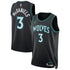 Jaden McDaniels Minnesota Timberwolves Jordan Brand Unisex Swingman Jersey - Statement Edition - Black